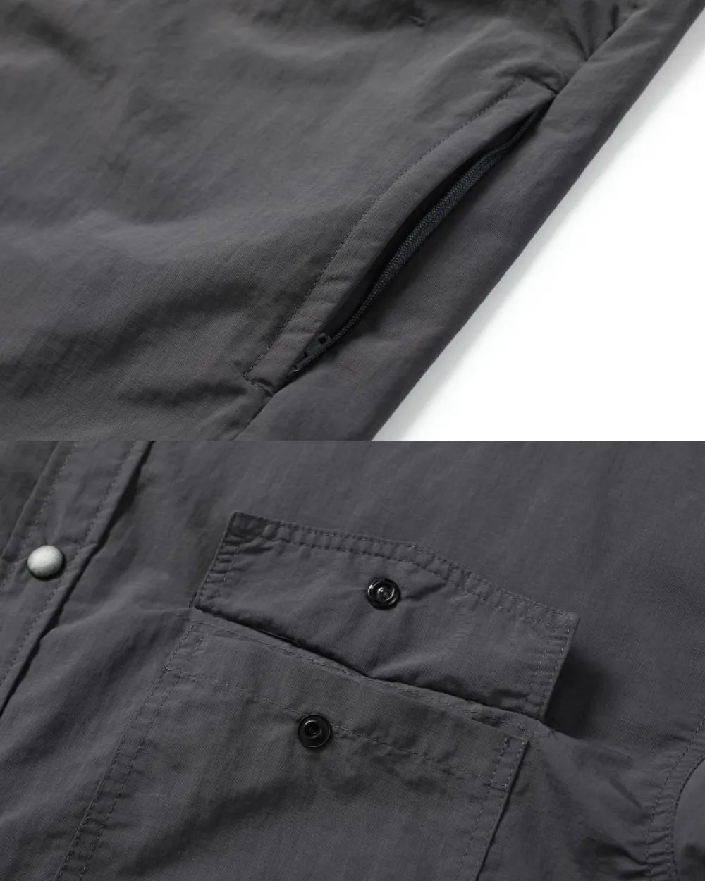 FLAP POCKET LONG SLEEVE SHIRT W1835