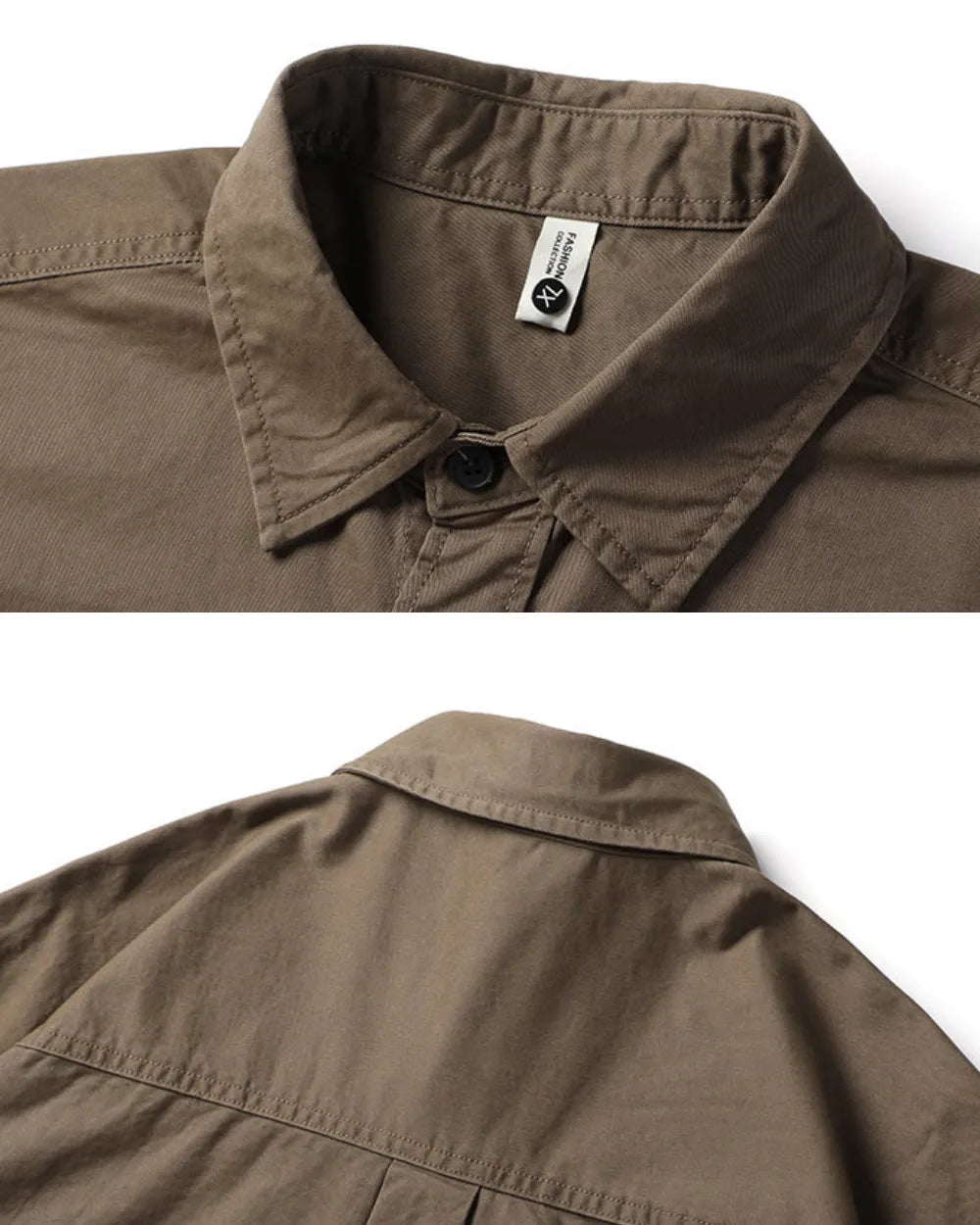 VINTAGE WASHED WORK SHIRTS W1847