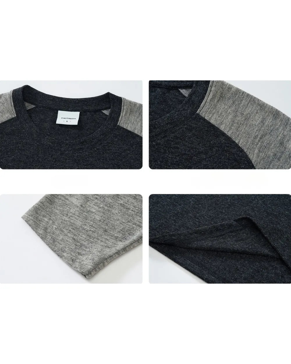 RAGLAN SLEEVE LONG TEE W1963