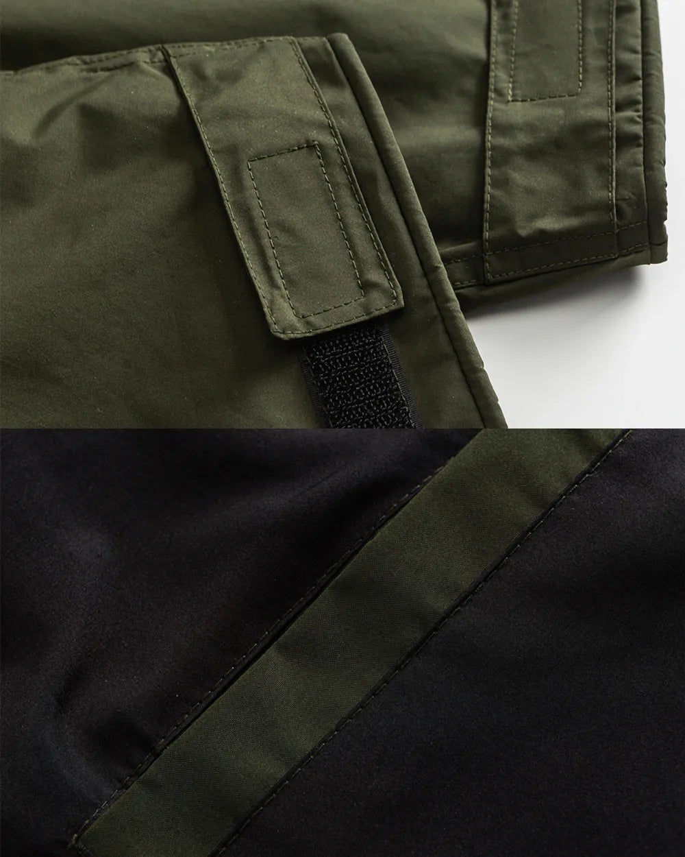 HOODED OVERSIZE PARKA COAT W1978