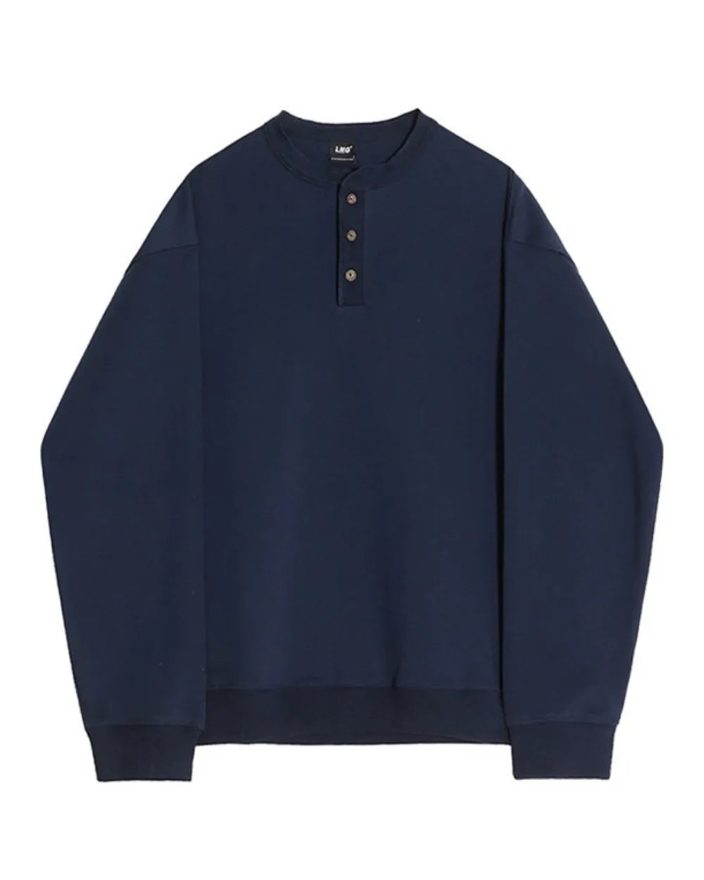 HENLEY NECK LONG TEE W1952
