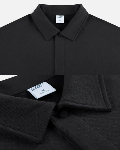COLLAR SWEAT LOOSE POLO W1855
