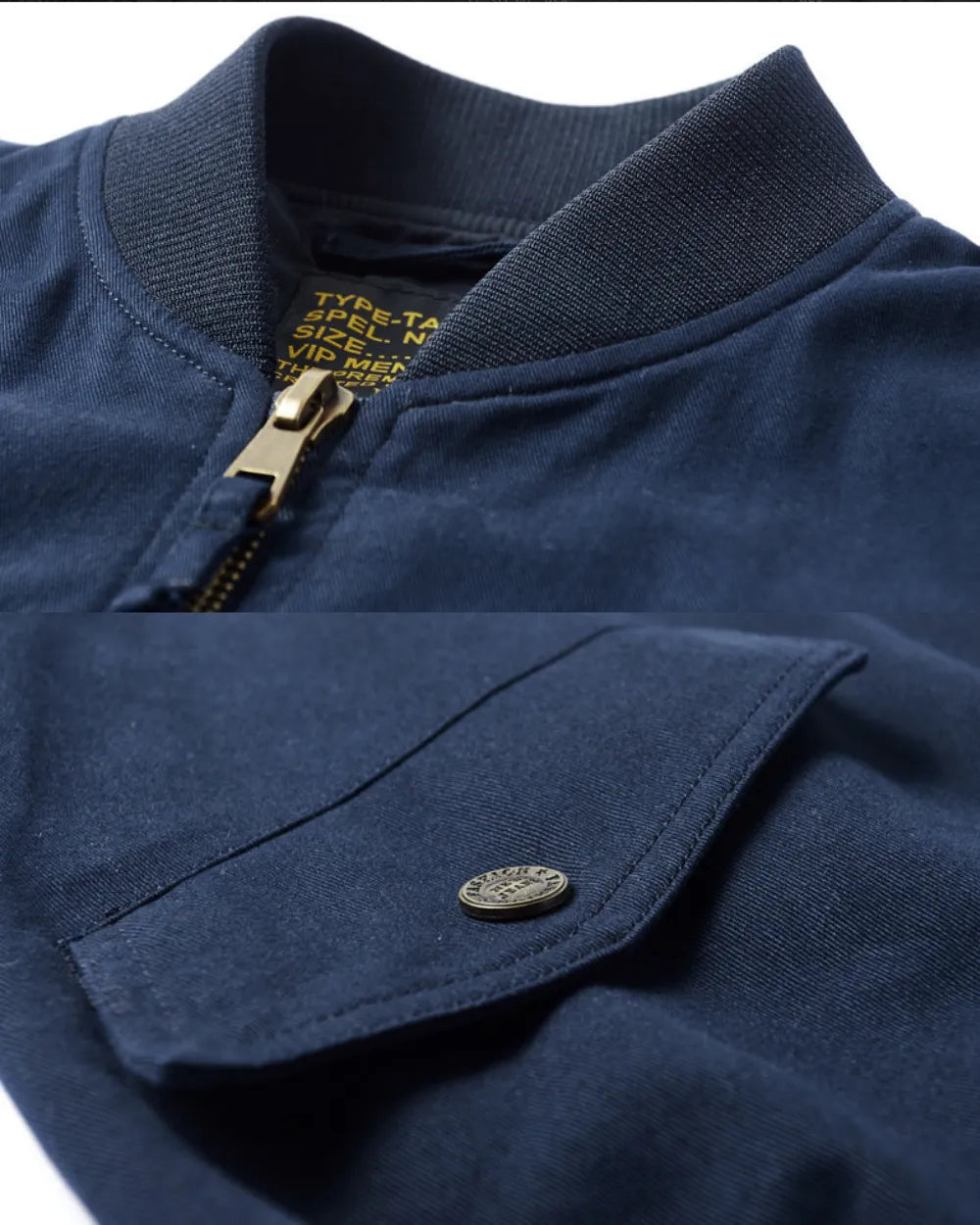 COTTON BOMBER FLIGHT JACKET W1890