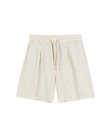 LINEN BLEND EASY SHORTS W1773
