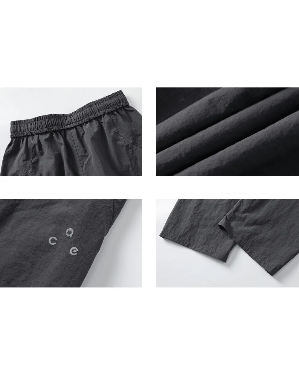 NYLON WIDE EASY PANTS W1904