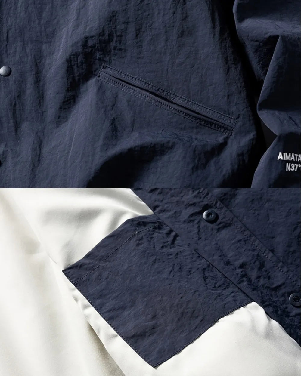 NYLON COACH JACKET W1929