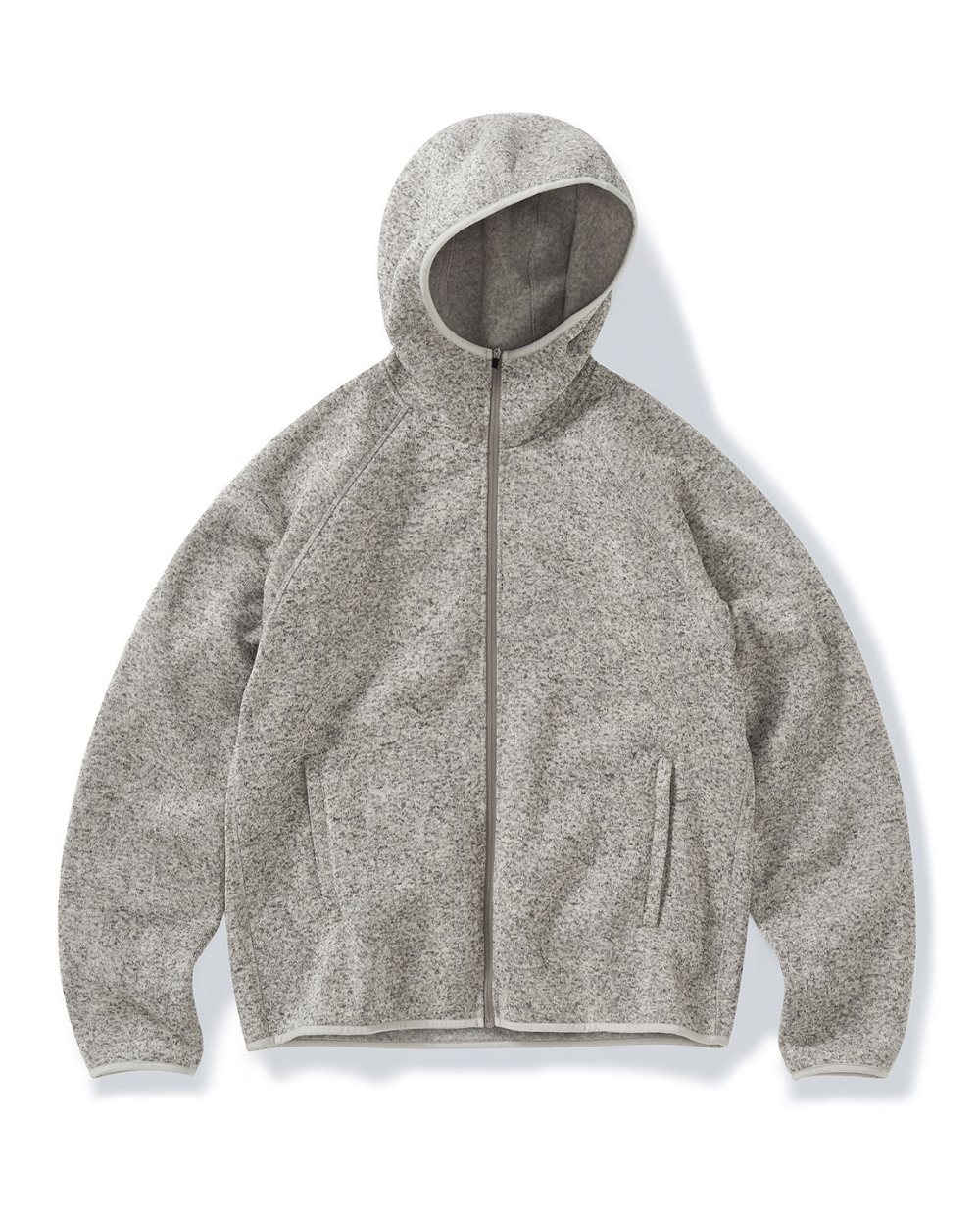 FLEECE HOODED ZIP JACKET W1896