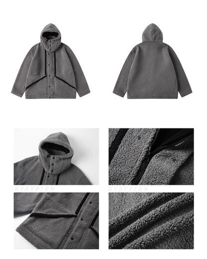 BOA FLEECE HOODED JACKET W1539