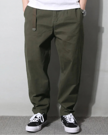 LOOSE FIT CHINO PANTS W1871
