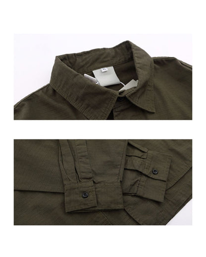 RIPSTOP UTILITY WORK SHIRTS W1490
