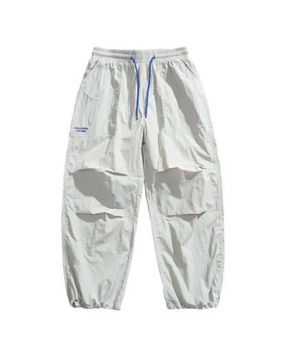 NYLON PARACHUTE CARGO PANTS W1684