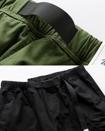 BELTED CARGO SHORTS W1654