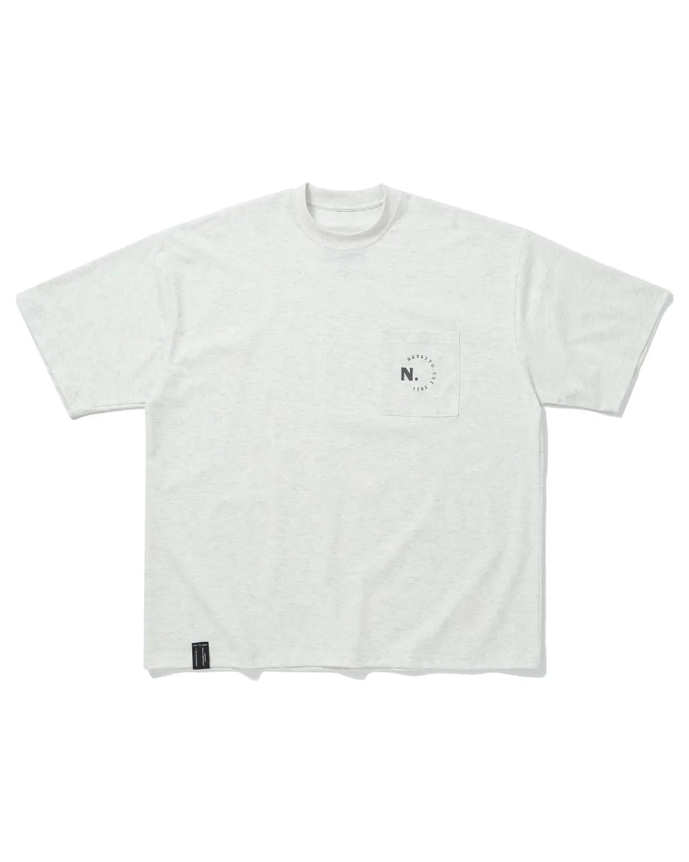 OVERSIZED TECH POCKET TEE W1733