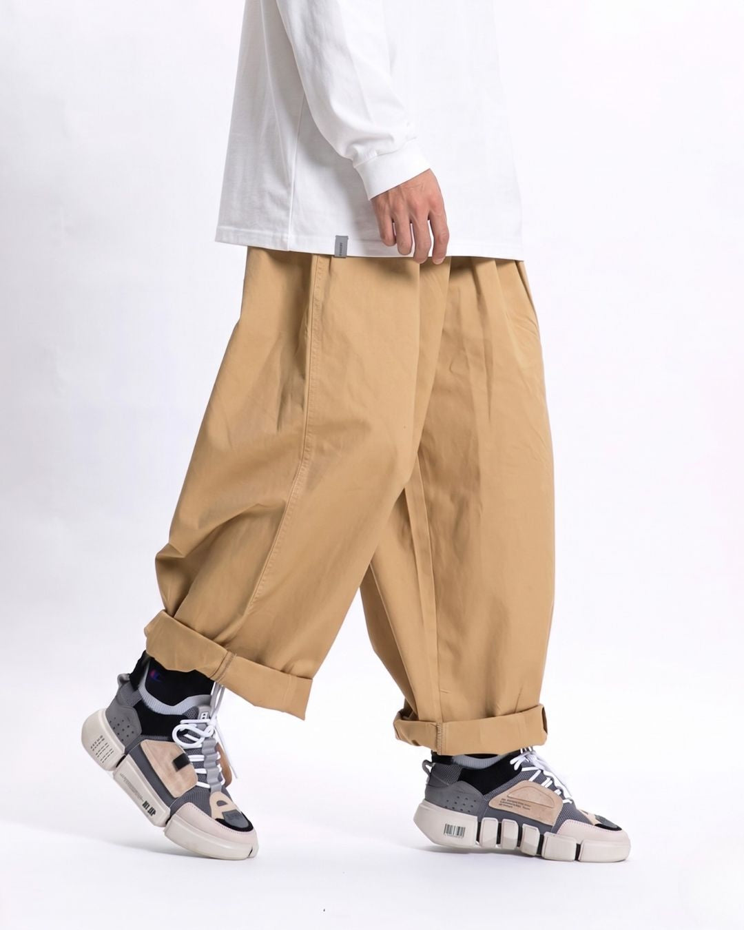 BALLOON WIDE PANTS W339