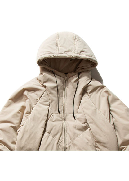 INSULATED OVERSIZE HOODED JACKET W1520