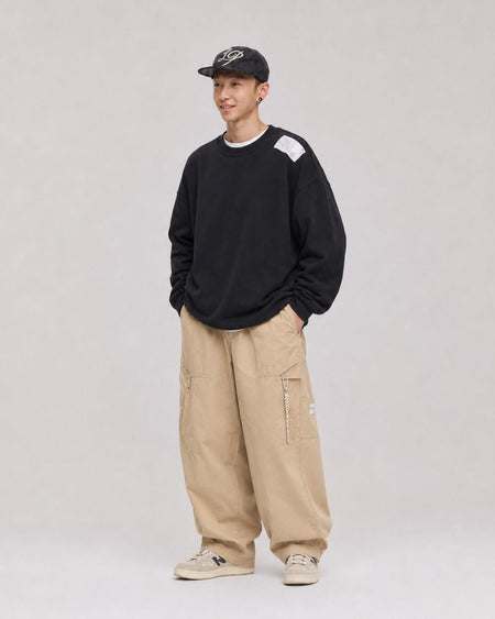 UTILITY WIDE CARGO PANTS W1483