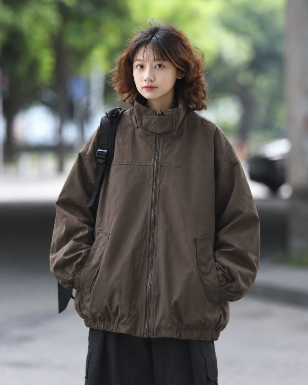 REVERSIBLE CHECK JACKET W1480