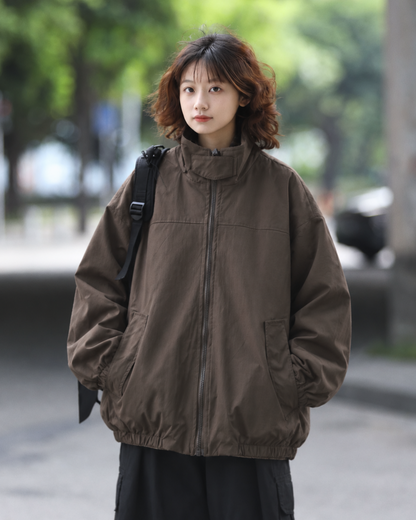 REVERSIBLE CHECK JACKET W1480