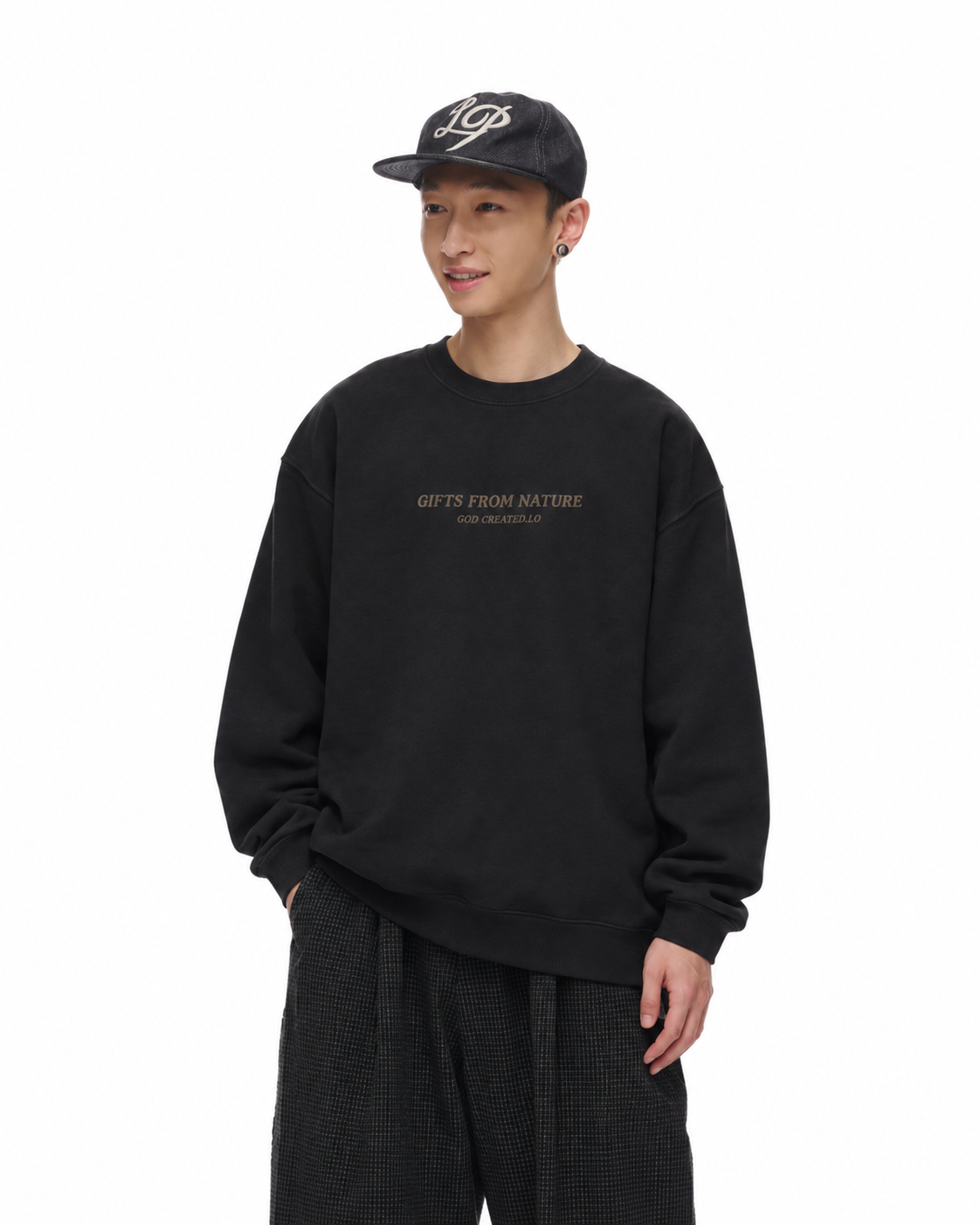 OUTDOOR PRINT SWEATSHIRT W1864
