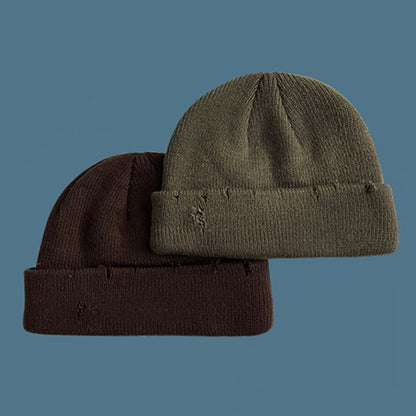 DAMAGE KNIT CAP W310