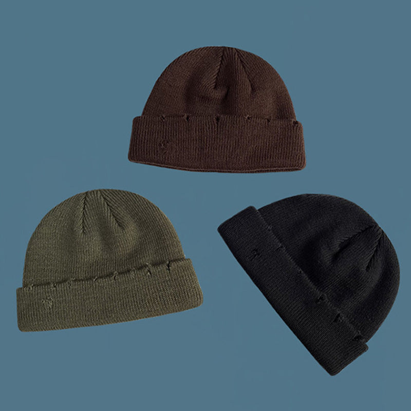 DAMAGE KNIT CAP W310