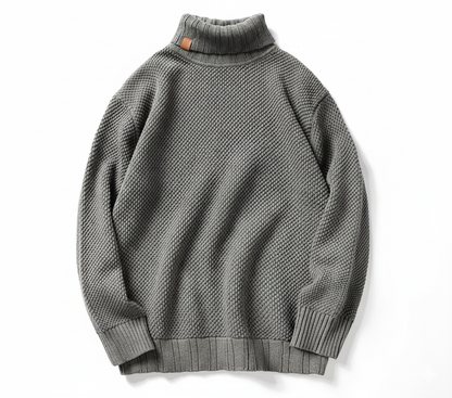 TURTLENECK PINEAPPLE KNIT W799