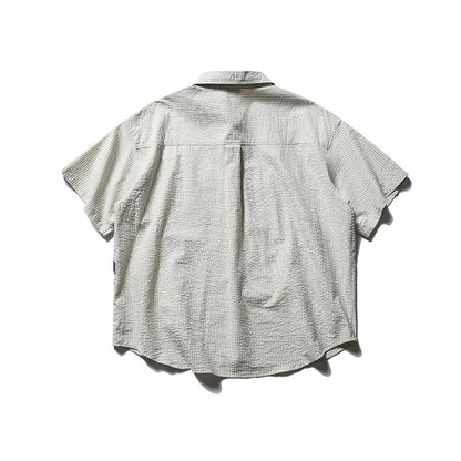 SEERCUCKER SHORT SLEEVE SHIRTS W1117