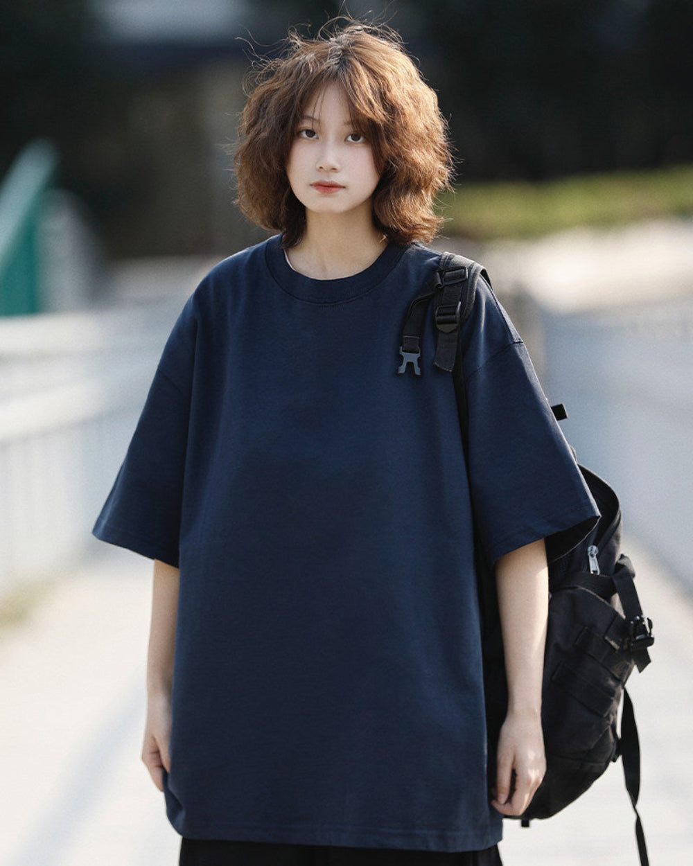 OVERSIZED BASIC TEE W1722