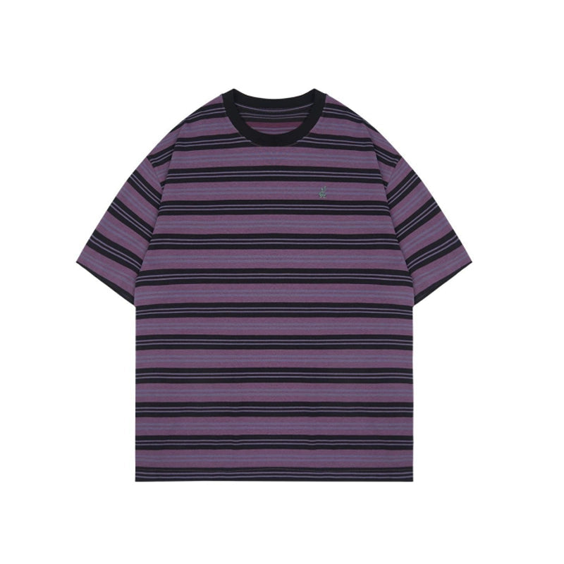 HEAVYWEIGHT STRIPE SHORT SLEEVE T-SHIRT W1264