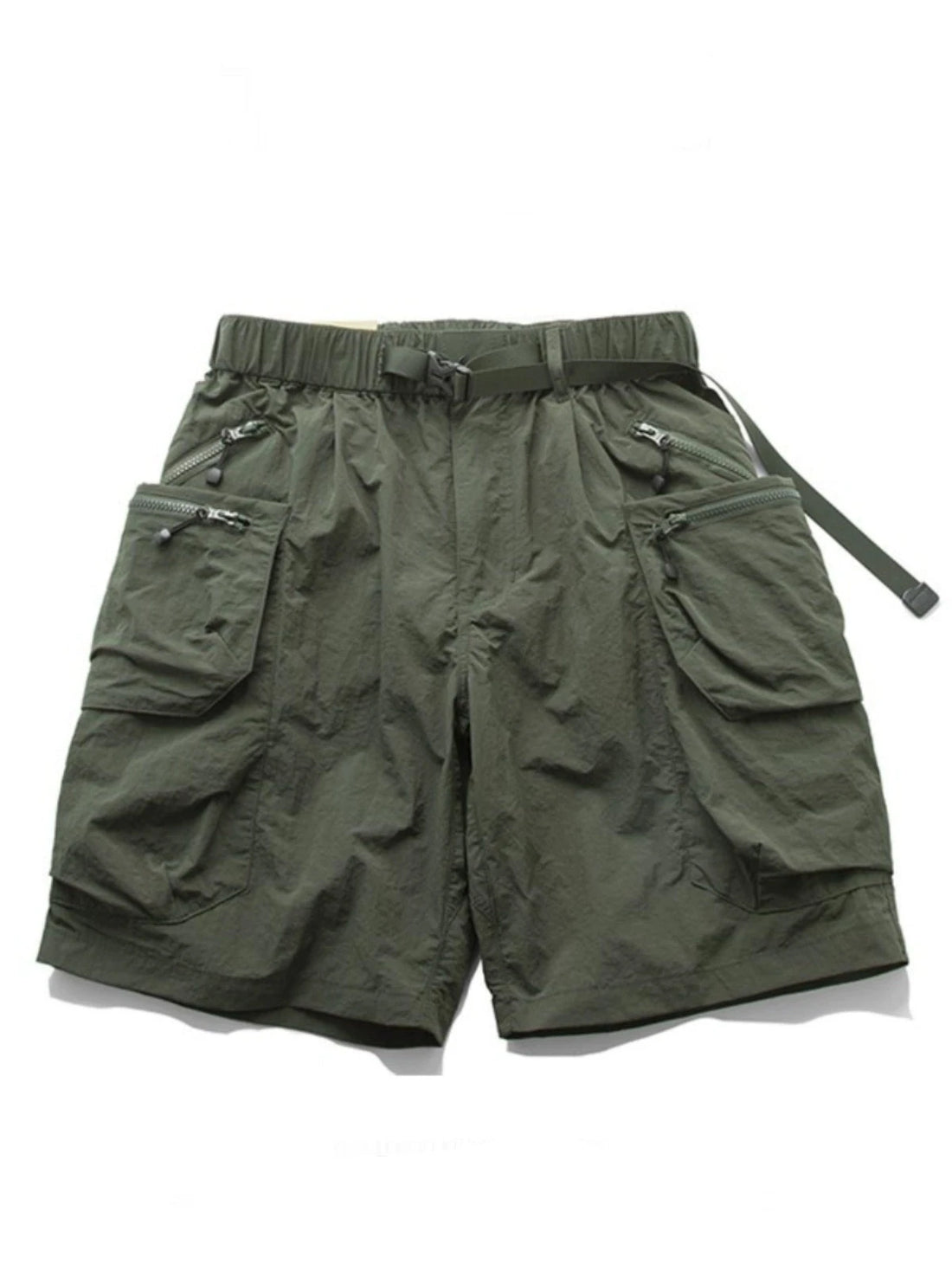 MULTI POCKET CARGO NYLON SHORTS W975