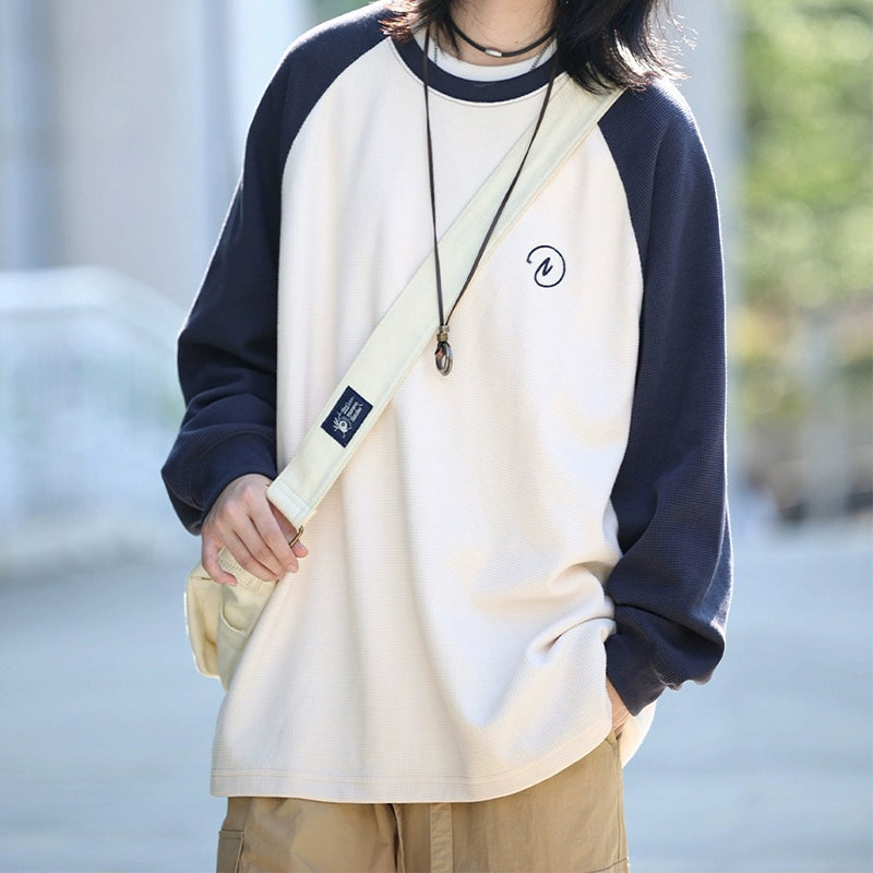 RAGLAN SLEEVE LONG T-SHIRT W963