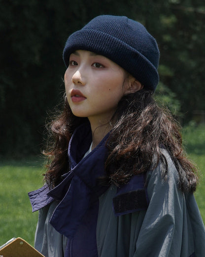 BASIC KNIT CAP W1555