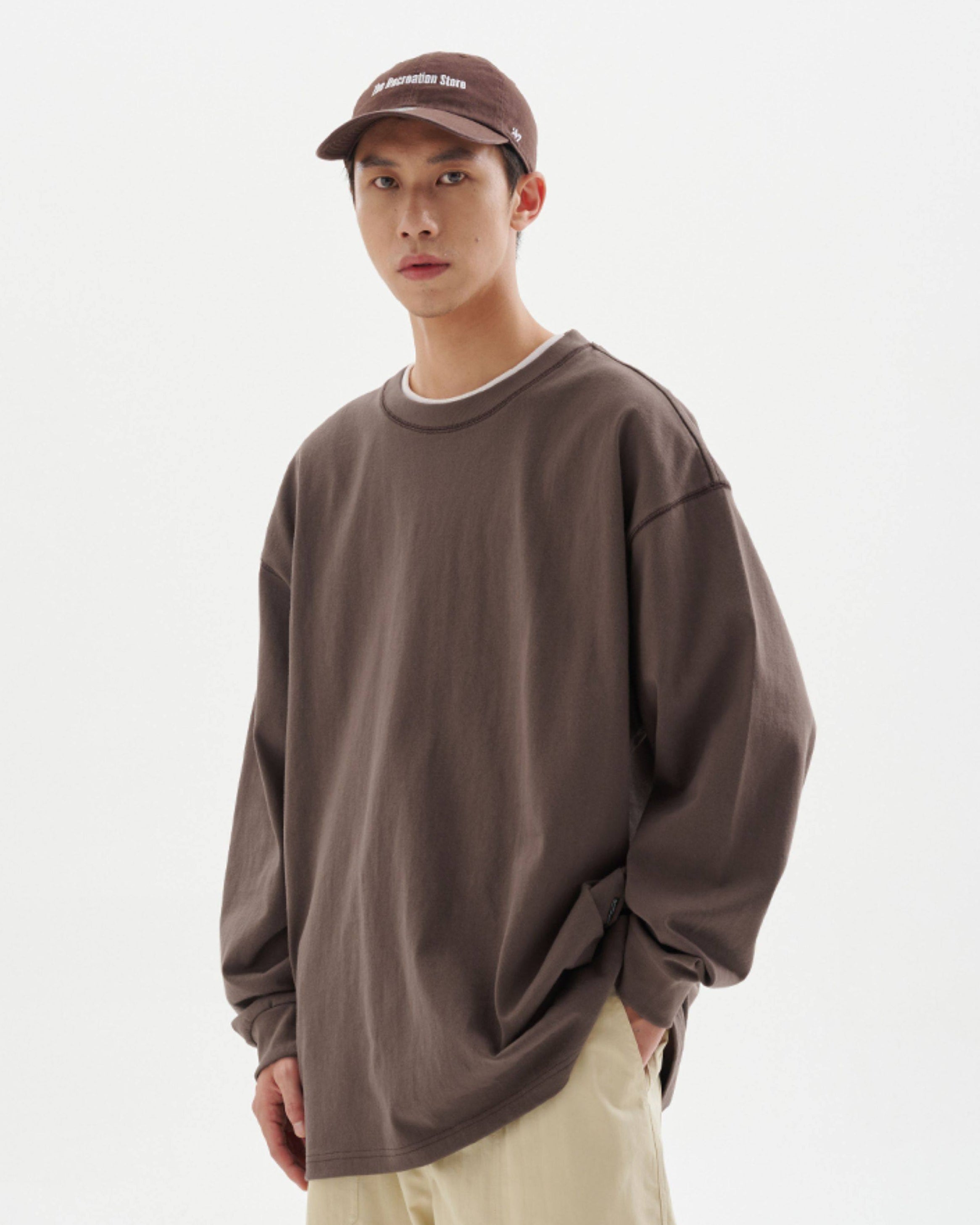 HEAVY COTTON LONG TEE W1545