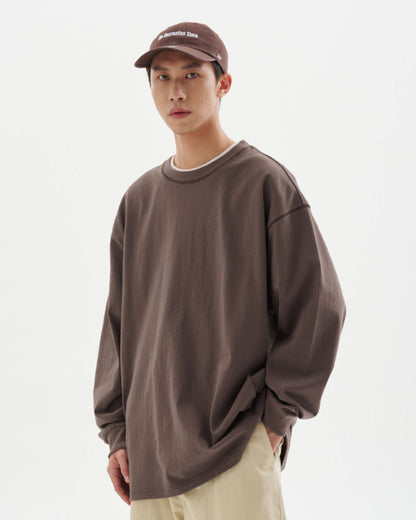 HEAVY COTTON LONG TEE W1545