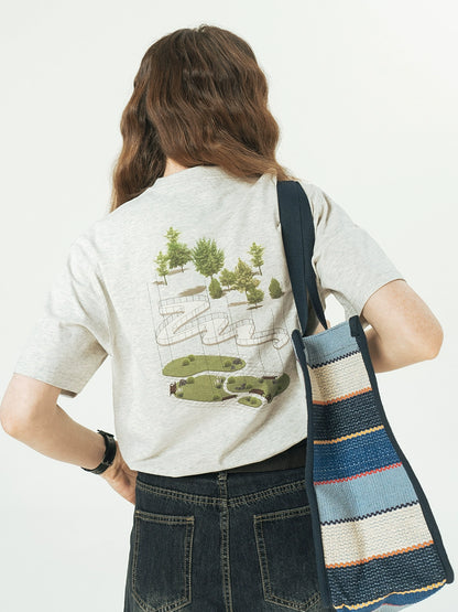 PARKS BACK PRINT T-SHIRT W1229