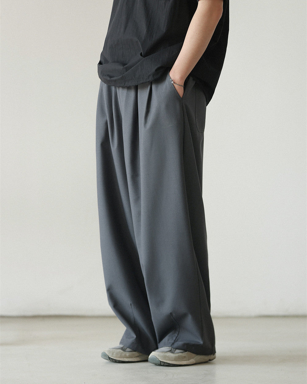 WIDE LEG PANTS W1582