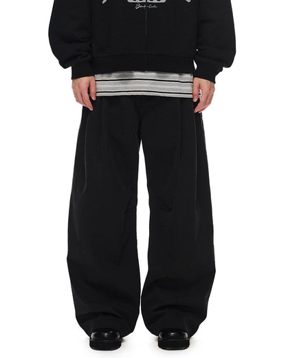 WIDE LEG CHINO PANTS W1585