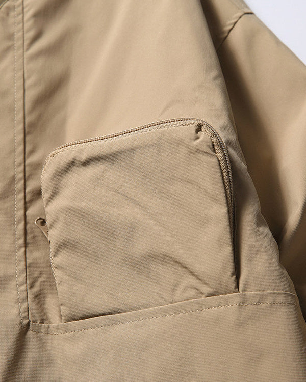 FLEECE LINED V-NECK JACKET W1575