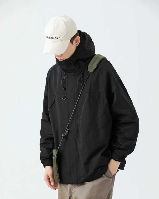 WINDPROOF HOODED JACKET W1524