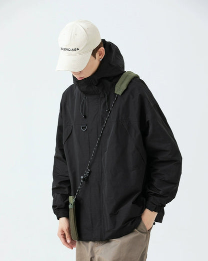 WINDPROOF HOODED JACKET W1524