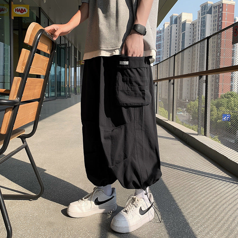 LOOSE FIT CARGO PANTS W1154