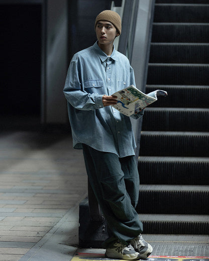 DENIM WORK SHIRTS W1600