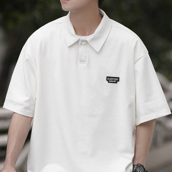 LOGO EMBROIDERY POLO SHIRT W1001