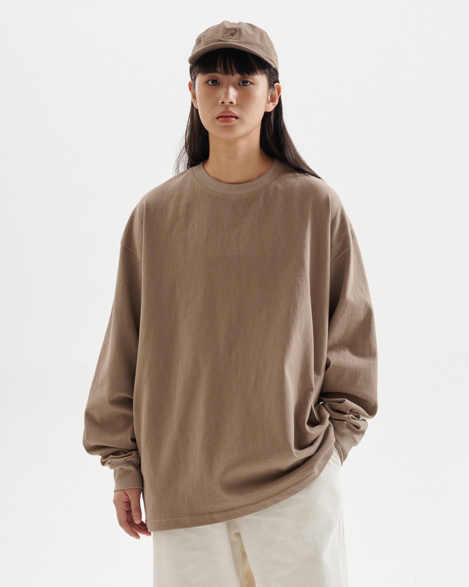 HEAVY COTTON LONG TEE W1545