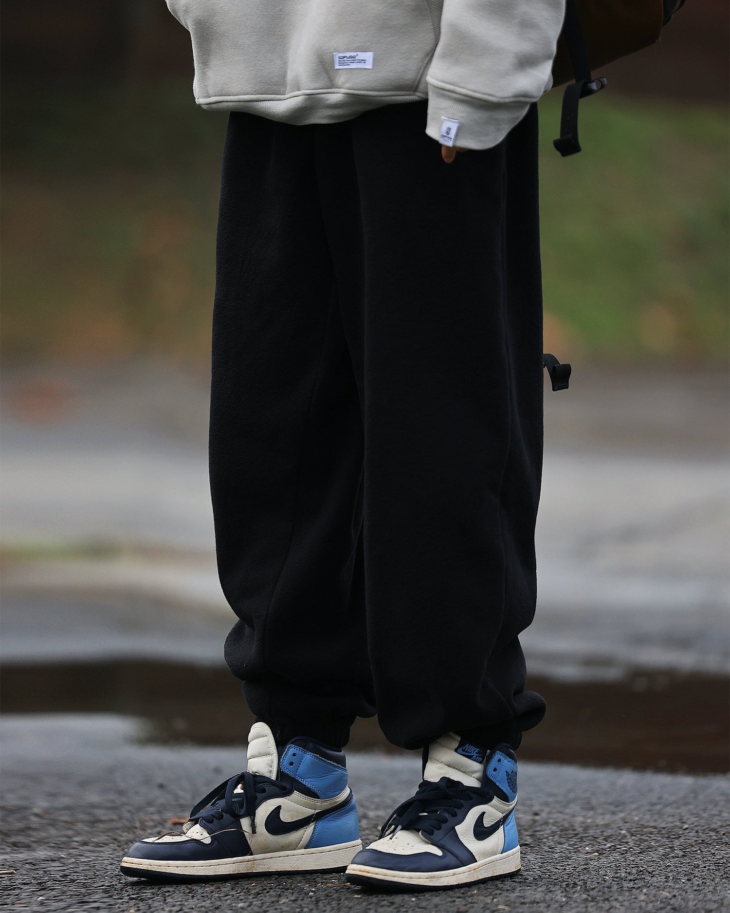 FLEECE RELAXED SWEAT PANTS W1513