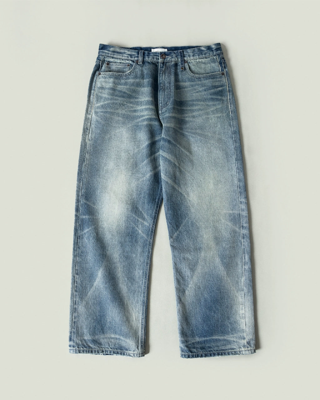 VINTAGE WIDE DENIM PANTS W1468