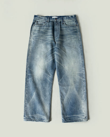 VINTAGE WIDE DENIM PANTS W1468