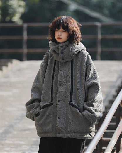 BOA FLEECE HOODED JACKET W1539