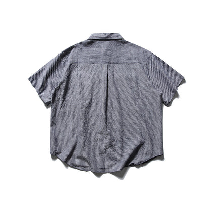 SEERCUCKER SHORT SLEEVE SHIRTS W1117