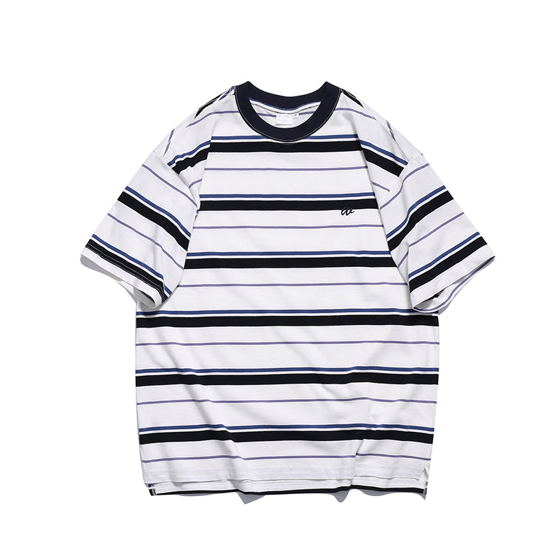 RETRO BORDER WIDE T-SHIRTS W359